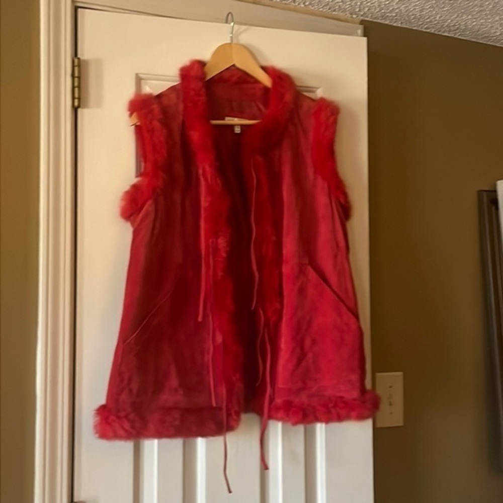 Stylish Red Women's Vest